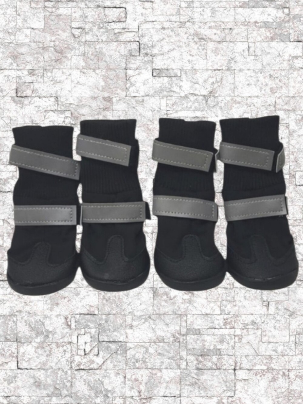 NEW - GOOD2GO NEOPRENE ALL WEATHER FLEECE LINING REFLECTIVE DOG BOOTS SIZE LARGE